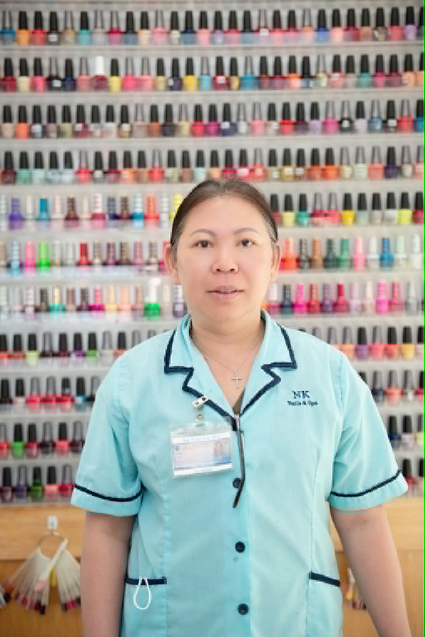 Tammy, nail technician at NK Nails & Spa